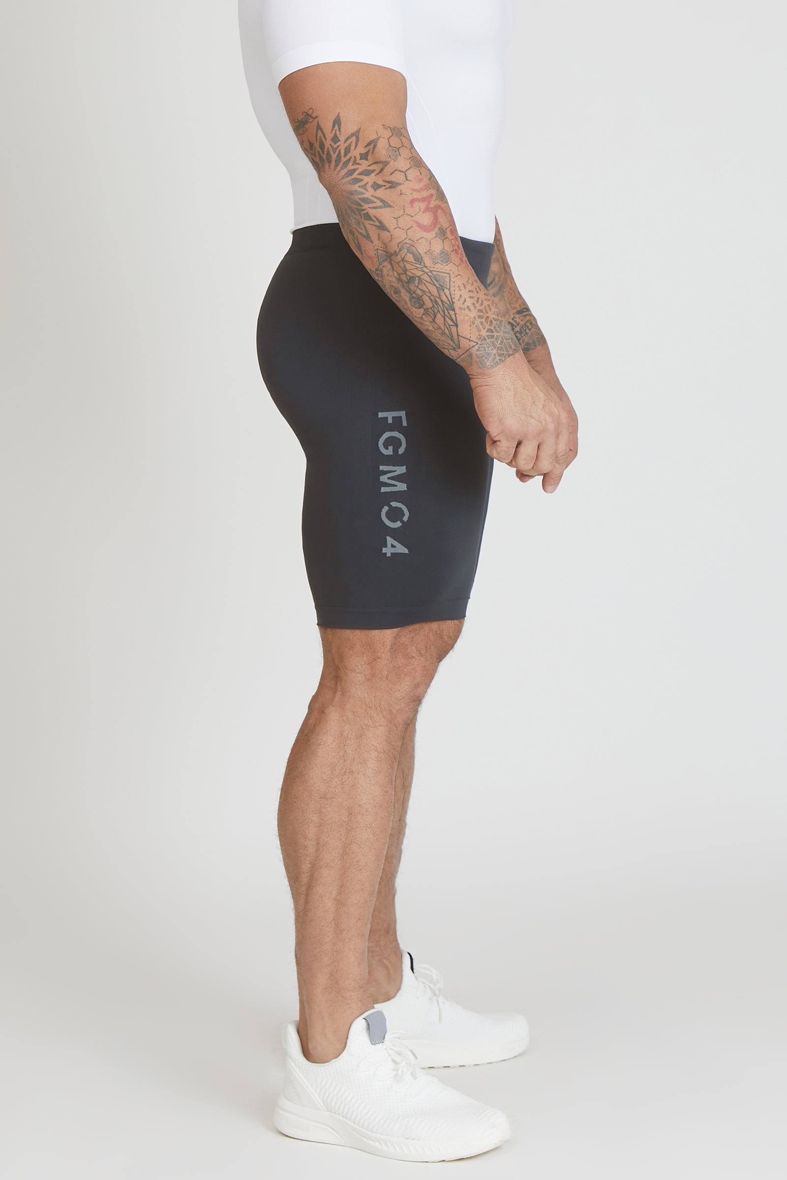 Ciclista Uomo Grigio - FGM04 - Linea Ikonic Uomo - fgm04