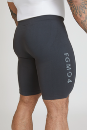 Cyclist Man Grey