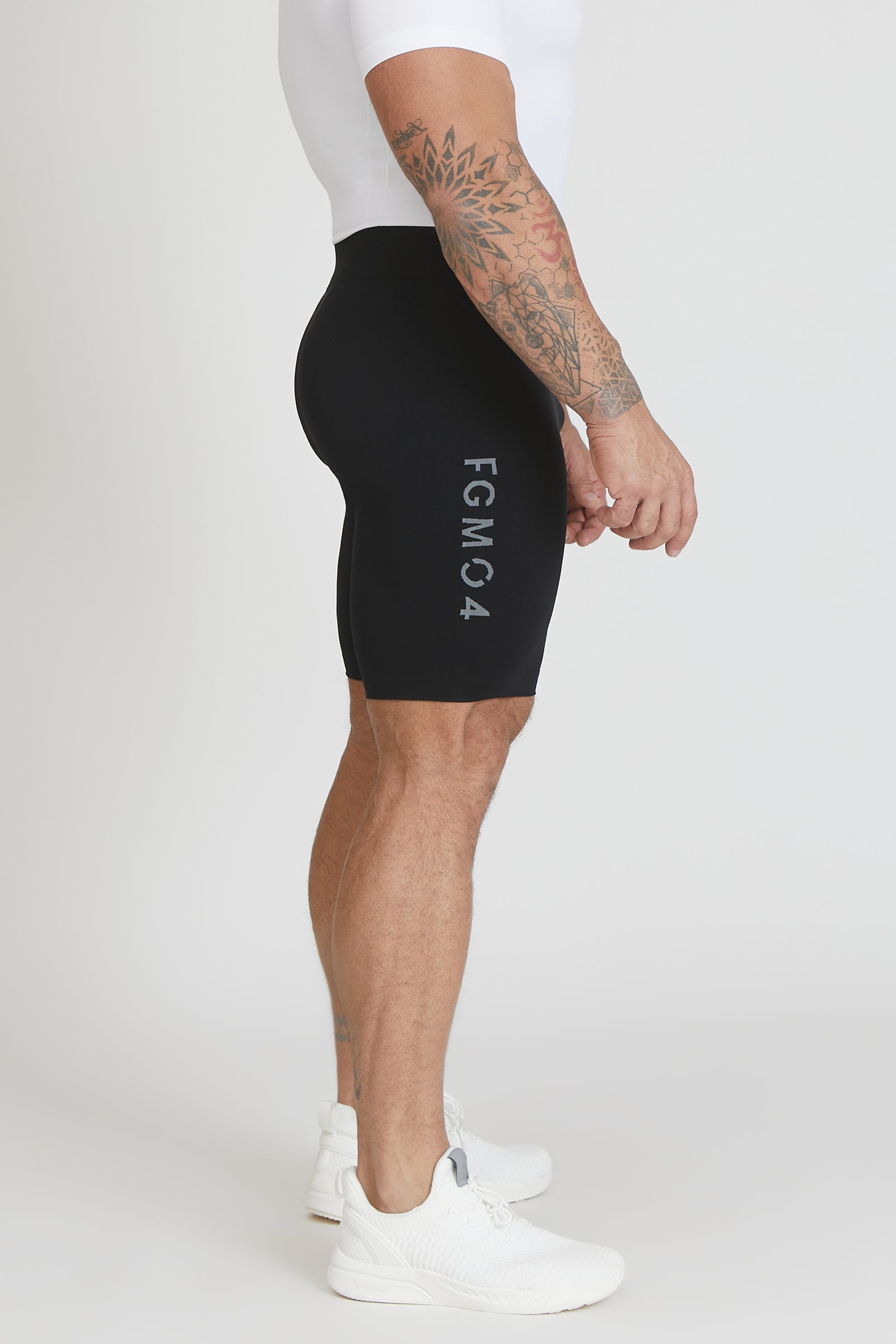 Ciclista Uomo Nero - FGM04 - Linea Ikonic Uomo - fgm04