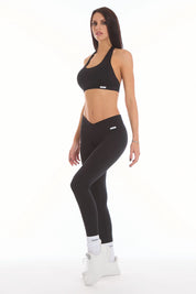 Leggings Push Up Venere Nero - FGM04 - LEGGINGS ANTICELLULITE - fgm04