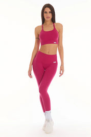 Leggings Push - Up All Up Cherry Bloom - FGM04 - LEGGINGS ANTICELLULITE - fgm04