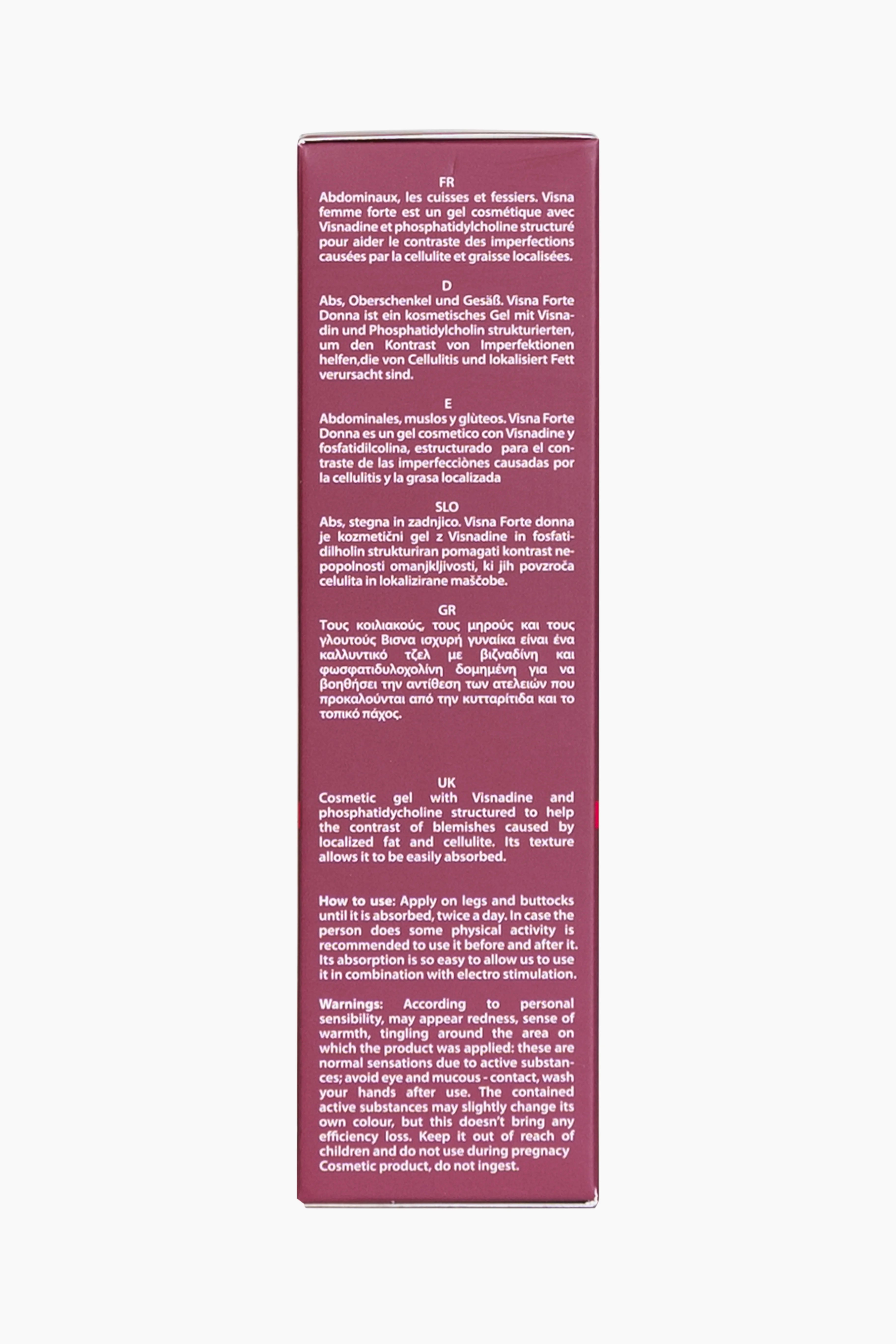 Visna Forte Gel Donna 200 ml - FGM04 - CREME ANTICELLULITE - fgm04