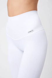 Leggings CALIPSO Bianco Costine - FGM04