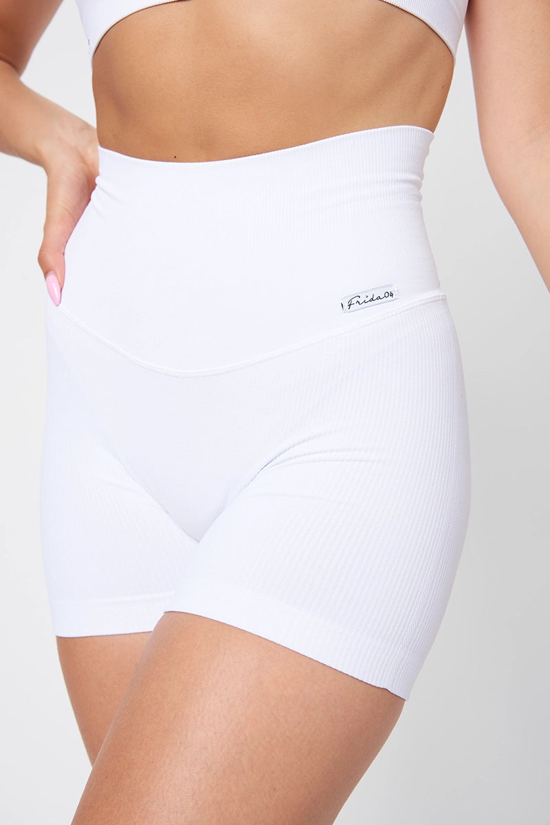 Shorts CALIPSO Bianco Costine - FGM04