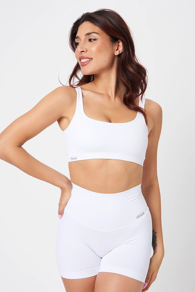 Leggings In Maglia Di Cashmere A Costine - Magda Butrym - Donna - Foto 4