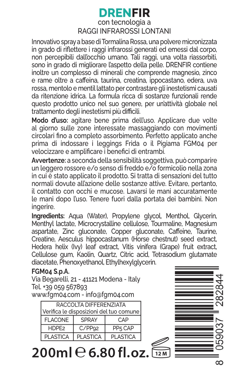 DrenFIR Spray 200ml - fgm04 - CREME DRENANTI - fgm04