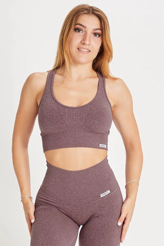 Top sportivo con spalline larghe Eldorado Merlot Ecofir - FGM04 - Maglie e Top - fgm04