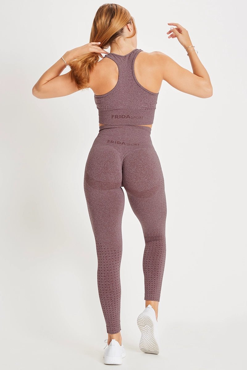 Top sportivo con spalline larghe Eldorado Merlot Ecofir - FGM04 - Maglie e Top - fgm04