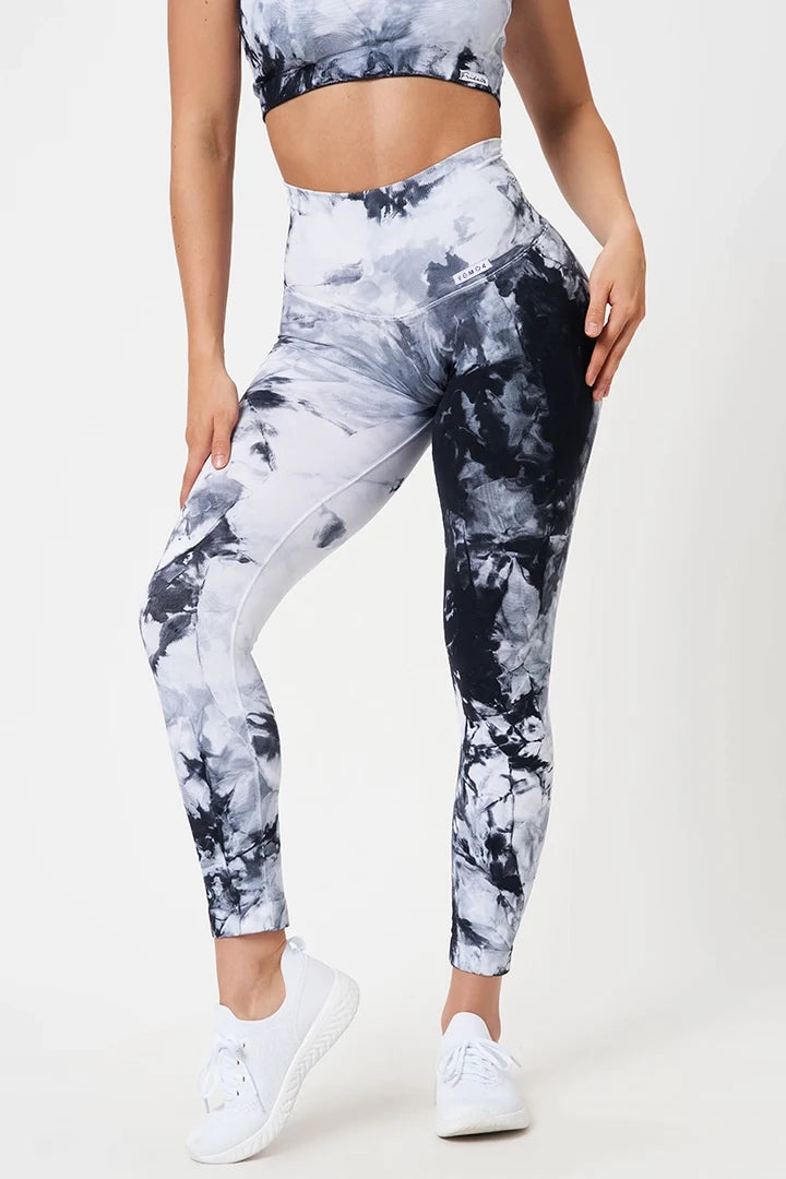 Leggings Elements Aria Bianco Nero - FGM04