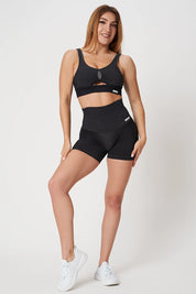 Shorts Funky Vintage Denim Nero - FGM04