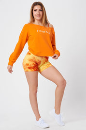 Shorts Elements Fuoco Giallo Arancione - FGM04