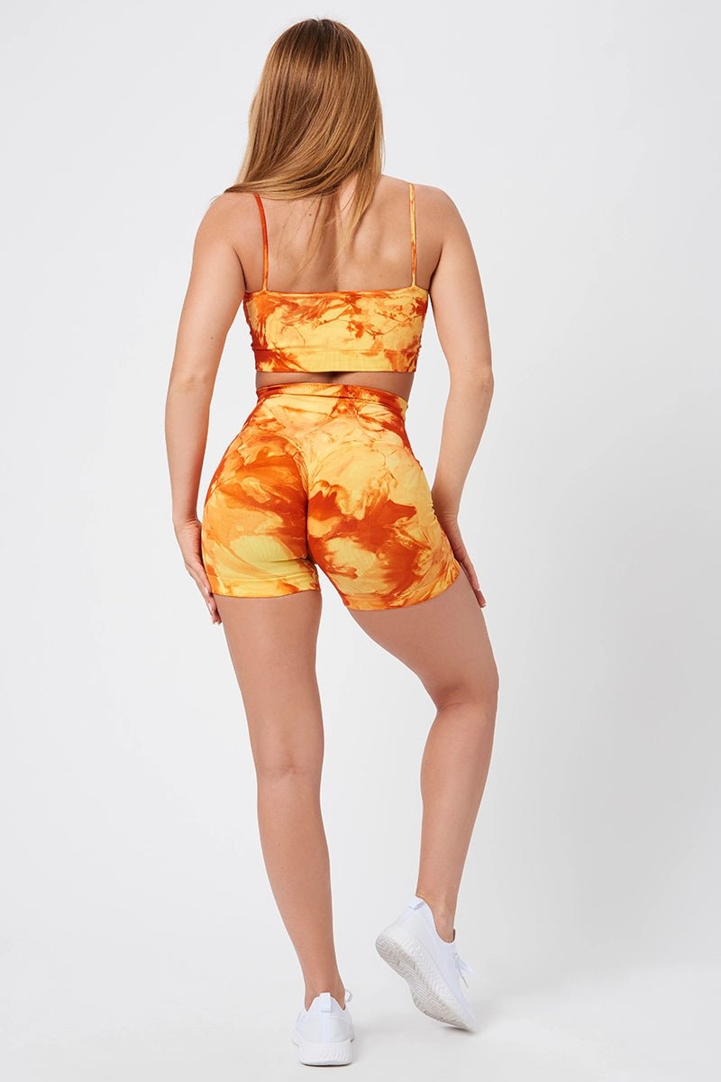 Top sportivo con spalline sottili Elements Fuoco Giallo Arancione - FGM04 - Maglie e Top - fgm04