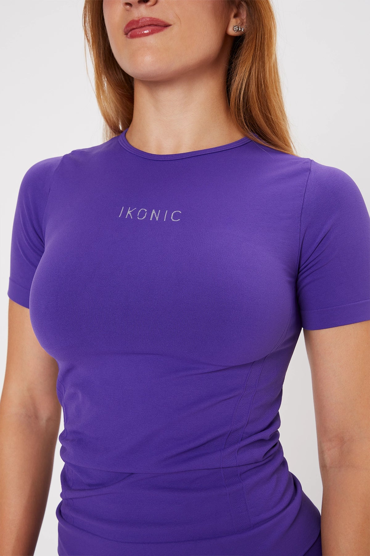 Maglia snellente Ikonic Sport Unisex Viola - FGM04