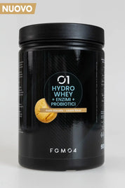 01 HYDRO WHEY + ENZIMI + PROBIOTICI GUSTO BISCOTTO 900 g - FGM04 - INTEGRATORI - fgm04