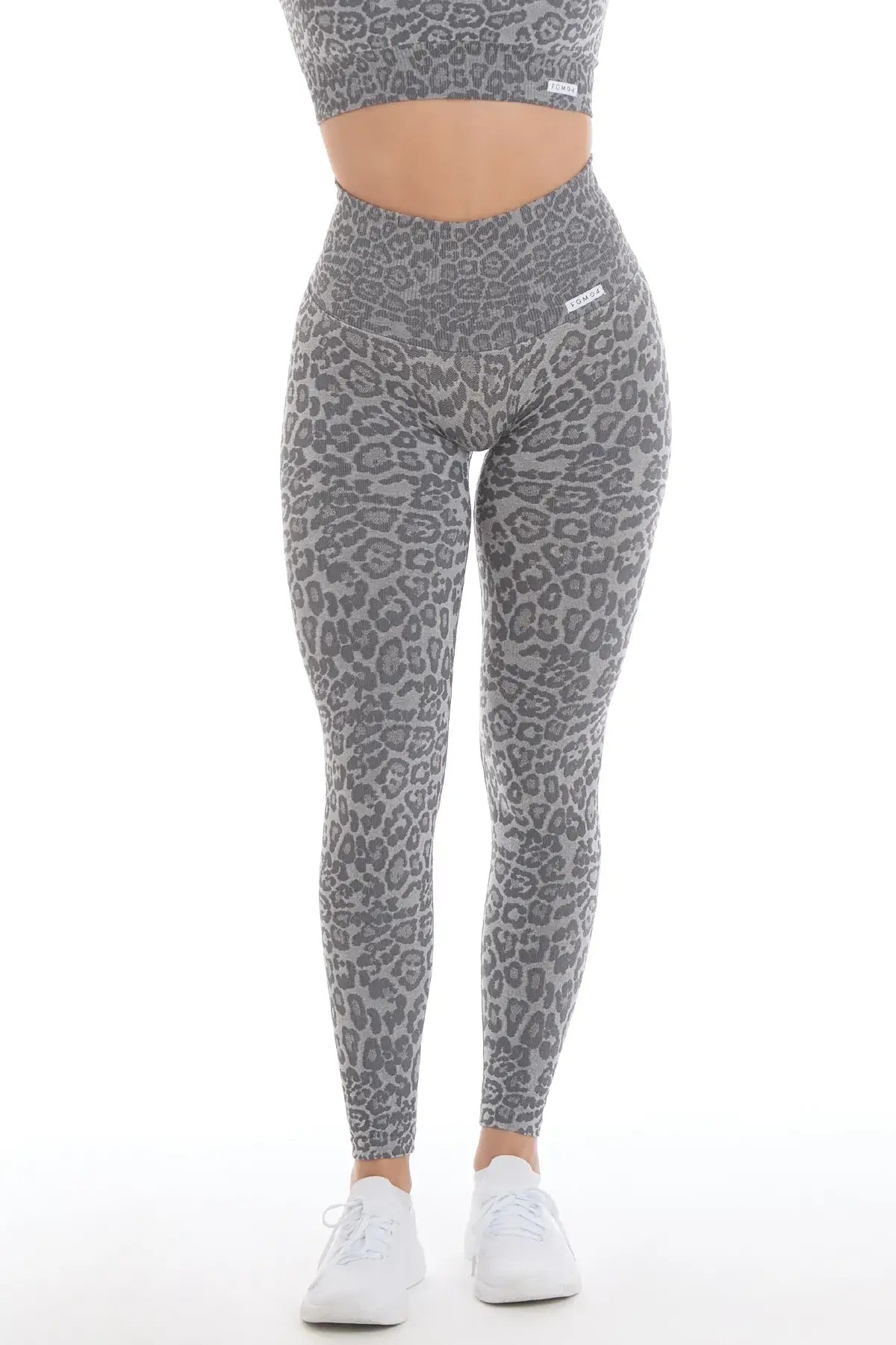 Leggings Push Up Wild Essence BambùFIR Grigio Chiaro