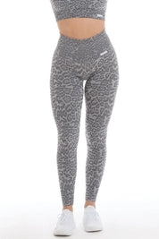 Leggings Push Up Wild Essence BambùFIR Grigio Chiaro
