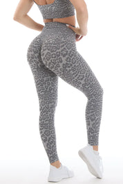 Leggings Push Up Wild Essence BambùFIR Grigio Chiaro