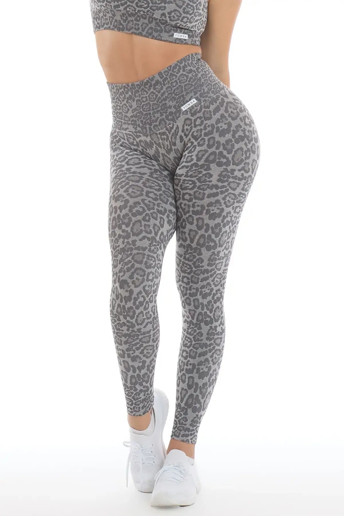 Leggings Push Up Wild Essence BambùFIR Grigio Chiaro