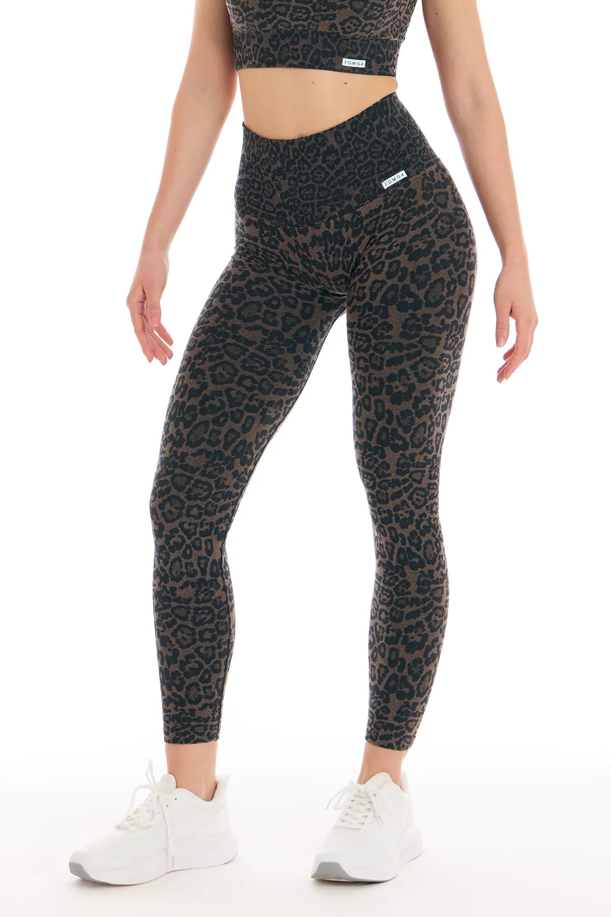 Leggings Soft Push Up Wild Essence BambùFIR Dark Bronze - fgm04 - LEGGINGS ANTICELLULITE - fgm04