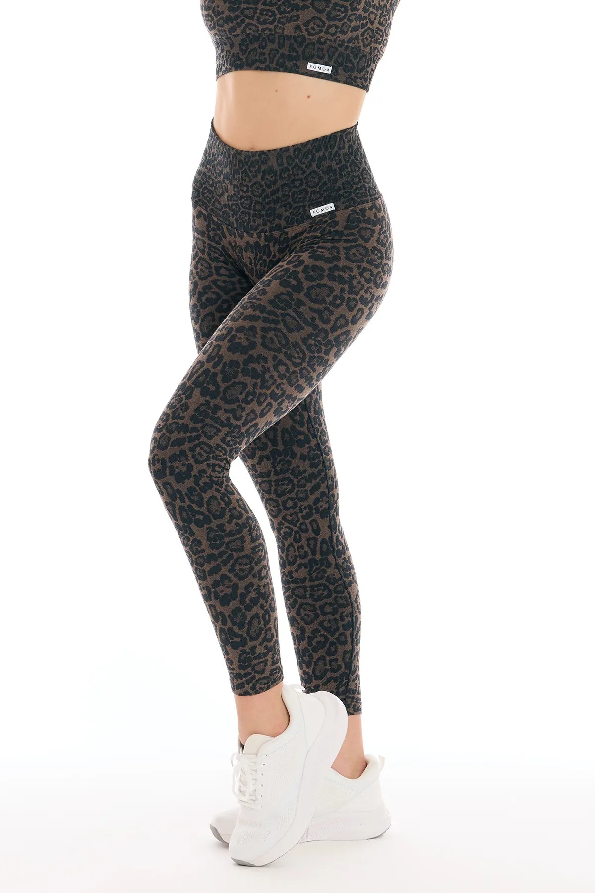 Leggings Soft Push Up Wild Essence BambùFIR Dark Bronze - fgm04 - LEGGINGS ANTICELLULITE - fgm04