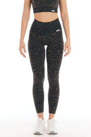 Leggings Soft Push Up Wild Essence BambùFIR Dark Bronze - fgm04 - LEGGINGS ANTICELLULITE - fgm04