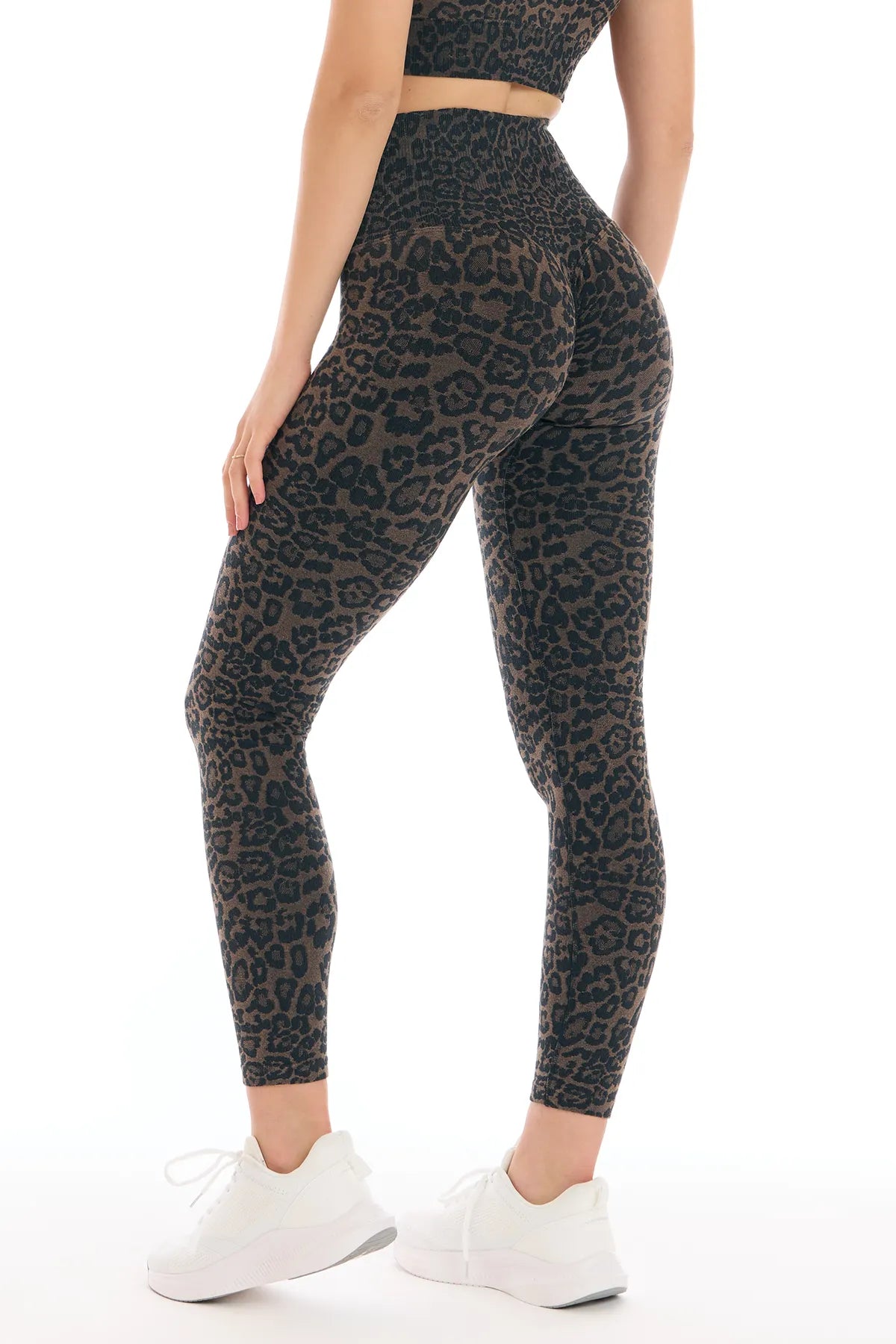 Leggings Soft Push Up Wild Essence BambùFIR Dark Bronze - fgm04 - LEGGINGS ANTICELLULITE - fgm04