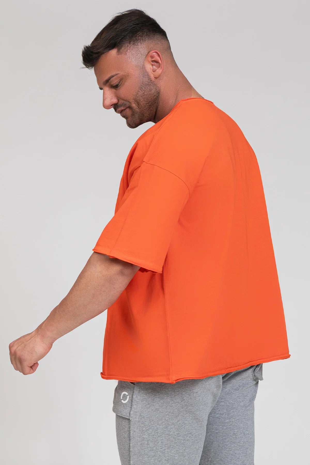 Maglia WorkOut Extra Large Arancio Mandarino Uomo - FGM04 - Linea Ikonic Uomo - fgm04