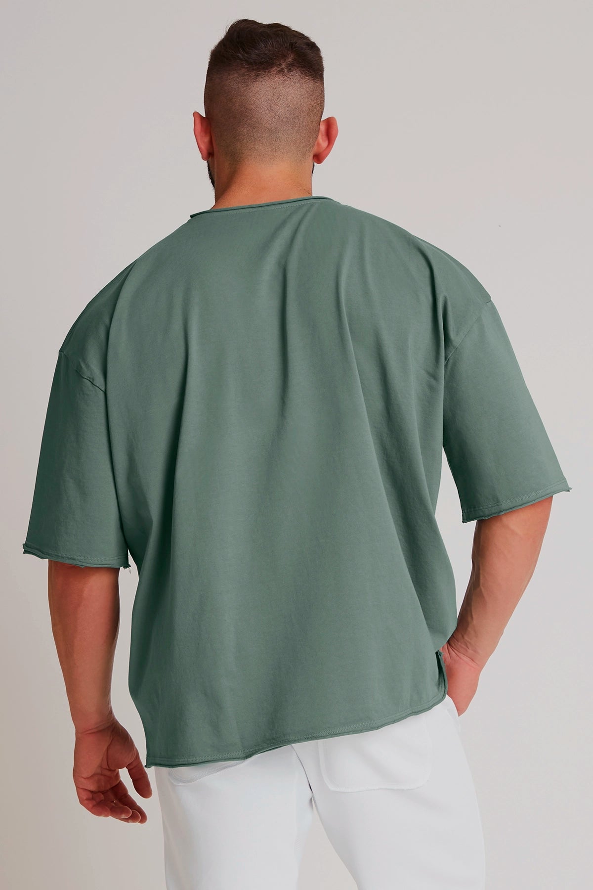 Maglia WorkOut Extra Large Uomo Verde Baltic - FGM04