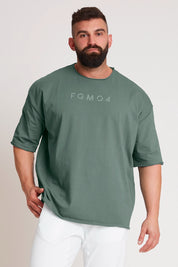 Maglia WorkOut Extra Large Uomo Verde Baltic - FGM04