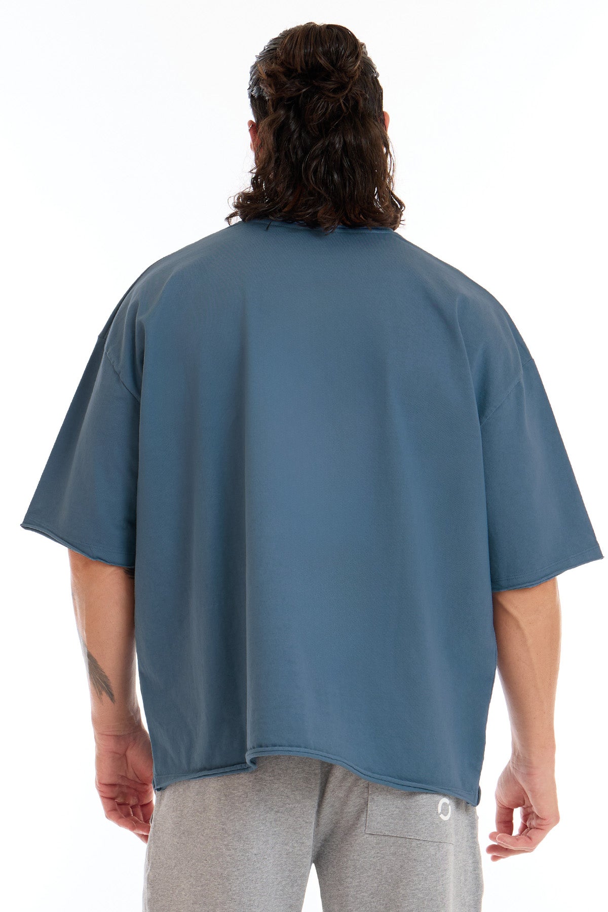 Maglia WorkOut Extra Large Uomo Blu Stellare - FGM04 - Linea Ikonic Uomo - fgm04