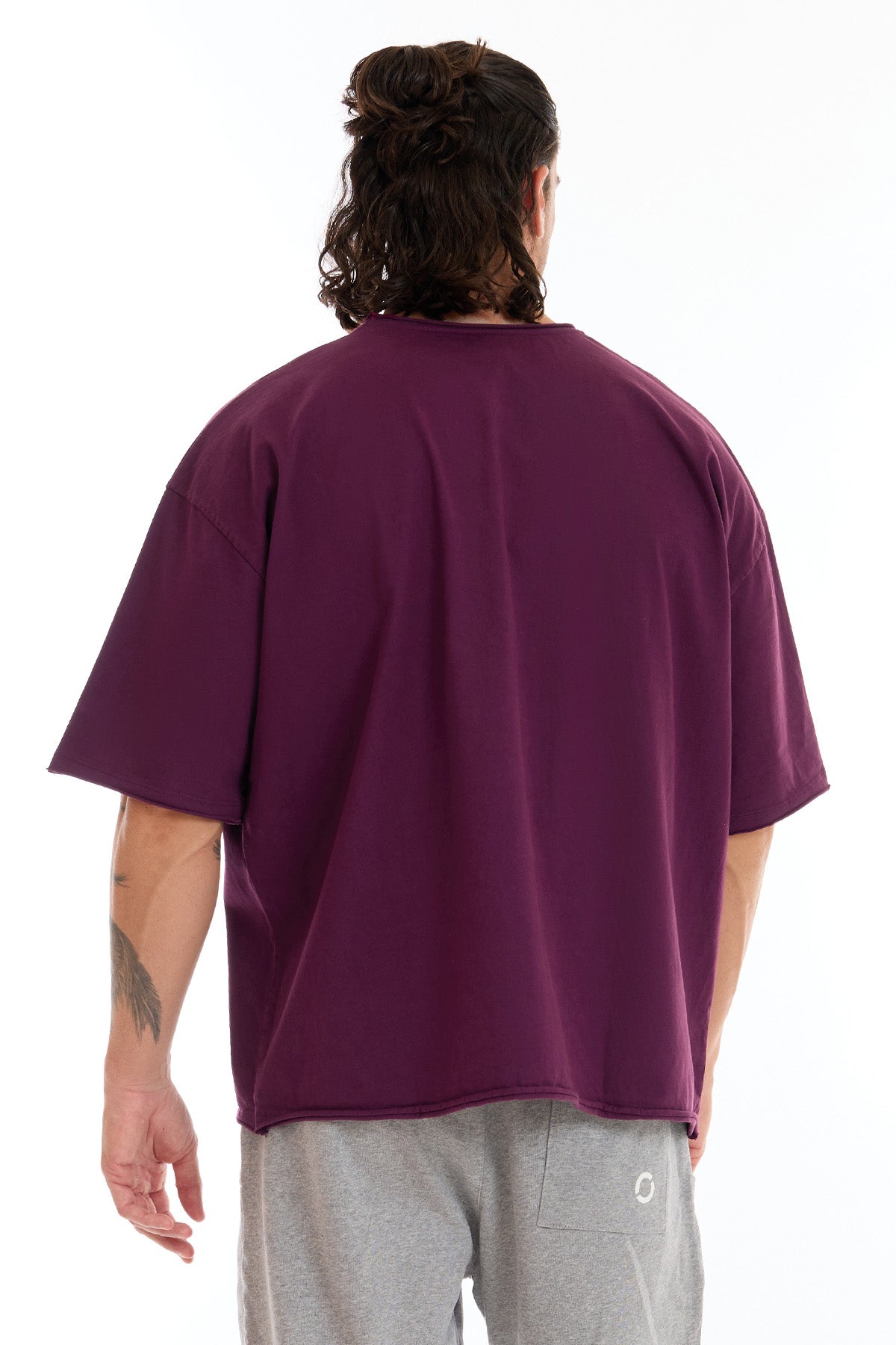 Maglia WorkOut Extra Large Uomo Dark Purple - FGM04 - Linea Ikonic Uomo - fgm04