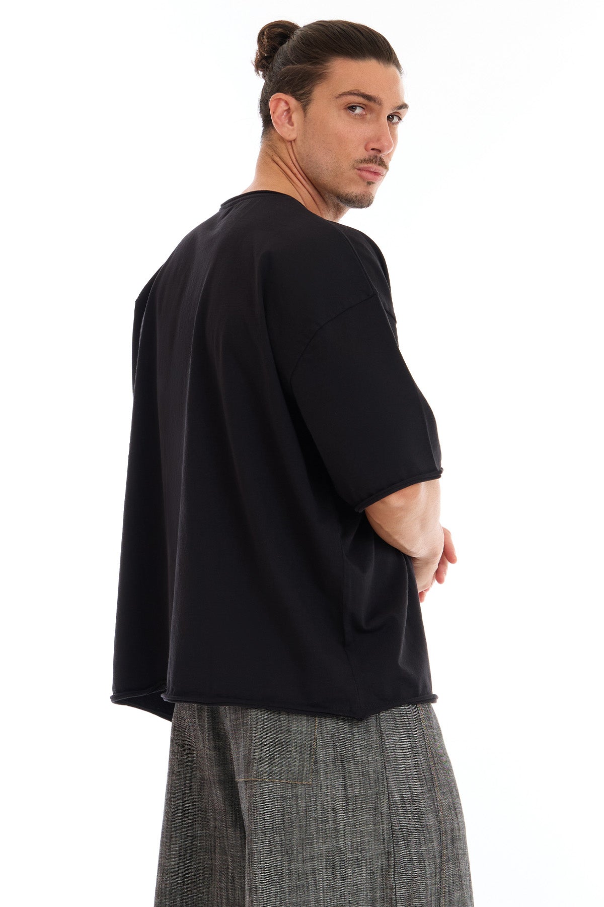 Maglia WorkOut Extra Large Uomo Nero - FGM04 - Linea Ikonic Uomo - fgm04
