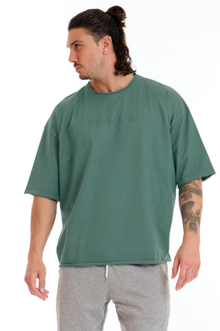 Maglia WorkOut Extra Large Uomo Verde Baltic - FGM04 - Linea Ikonic Uomo - fgm04