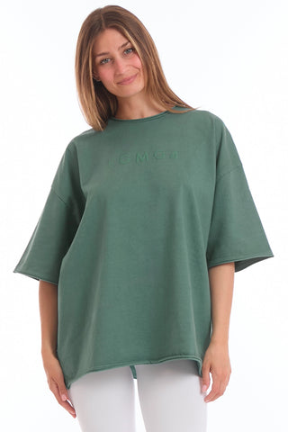 Maglia WorkOut Extra Large Verde Baltic