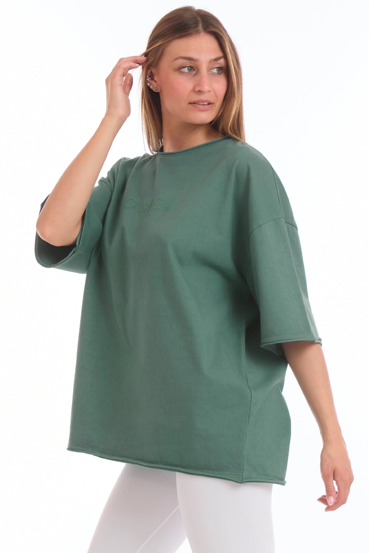 Maglia WorkOut Extra Large Verde Baltic - FGM04 - Linea Ikonic - fgm04