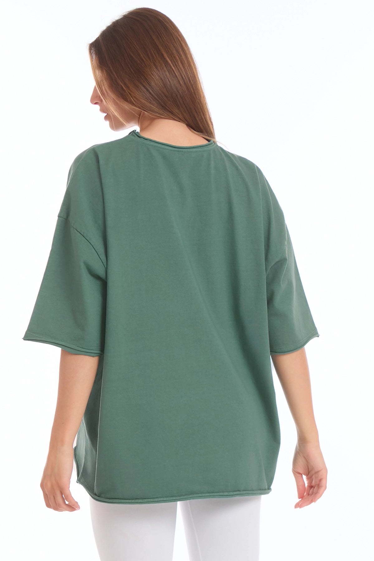 Maglia WorkOut Extra Large Verde Baltic - FGM04 - Linea Ikonic - fgm04