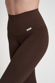 Leggings a zampa di elefante Cioccolato - FGM04