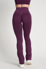 Leggings a Zampa di Elefante Dark Purple