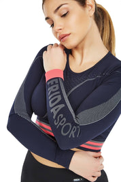 Bolero Frida Sport Power Blu Notte - FGM04 - P129