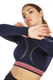 Bolero Frida Sport Power Blu Notte - FGM04 - P129