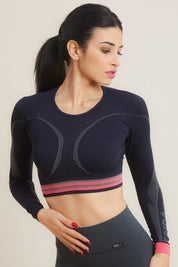 Bolero Frida Sport Power Blu Notte - FGM04 - P129