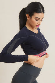 Bolero Frida Sport Power Blu Notte - FGM04 - P129