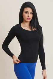 Maglia Frida Snellente Nera - FGM04 - P114