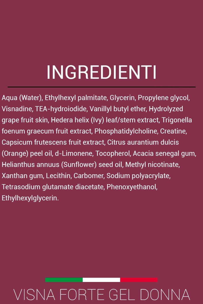 Visna Forte Gel Donna 200 ml - FGM04 - CREME ANTICELLULITE - fgm04