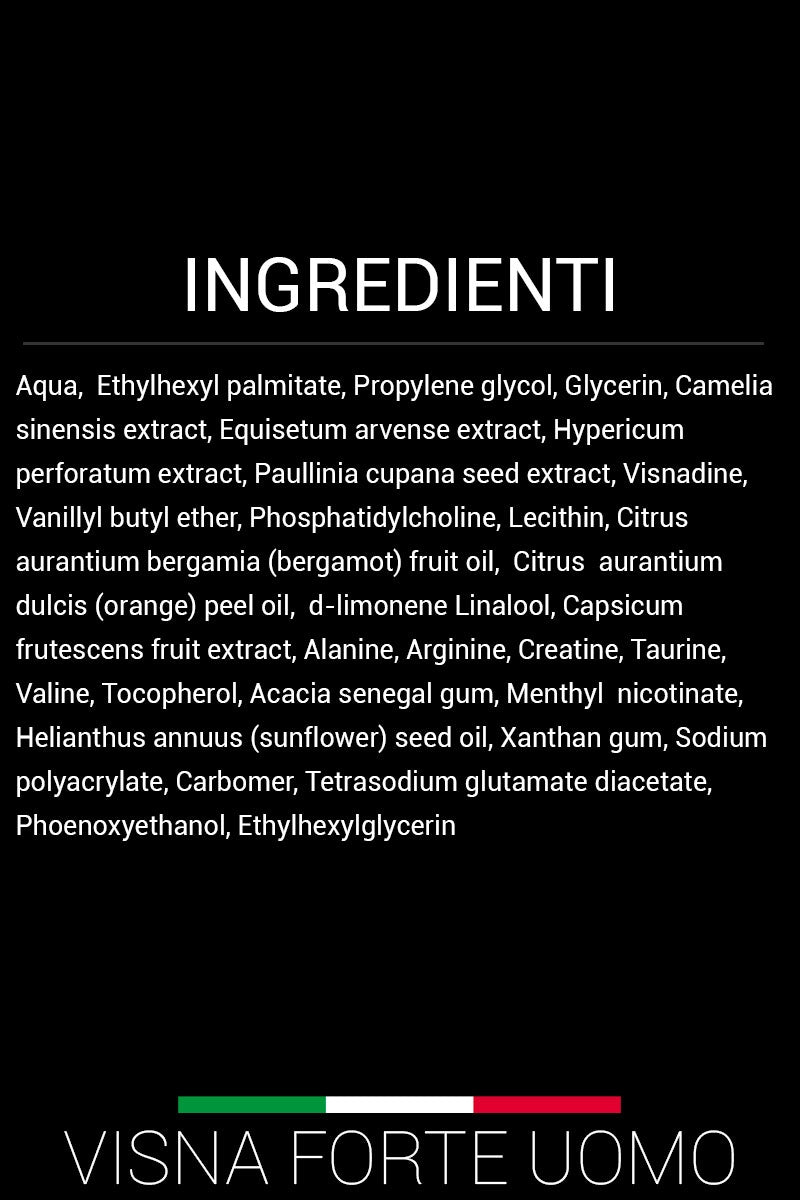Visna Forte Gel Uomo 200 ml - FGM04 - CREME PER ADIPE - fgm04