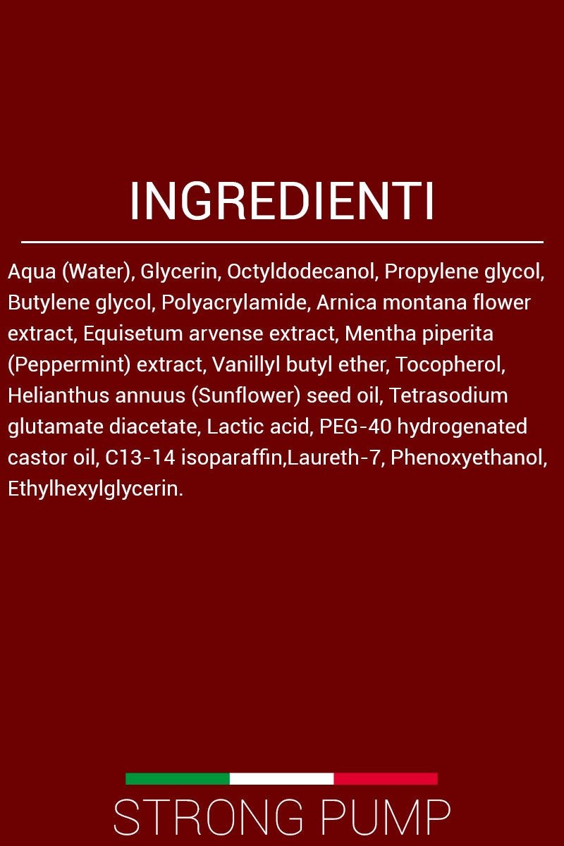 Strong Pump Crema Preworkout 200 ml - FGM04 - CREME TONIFICANTI - fgm04