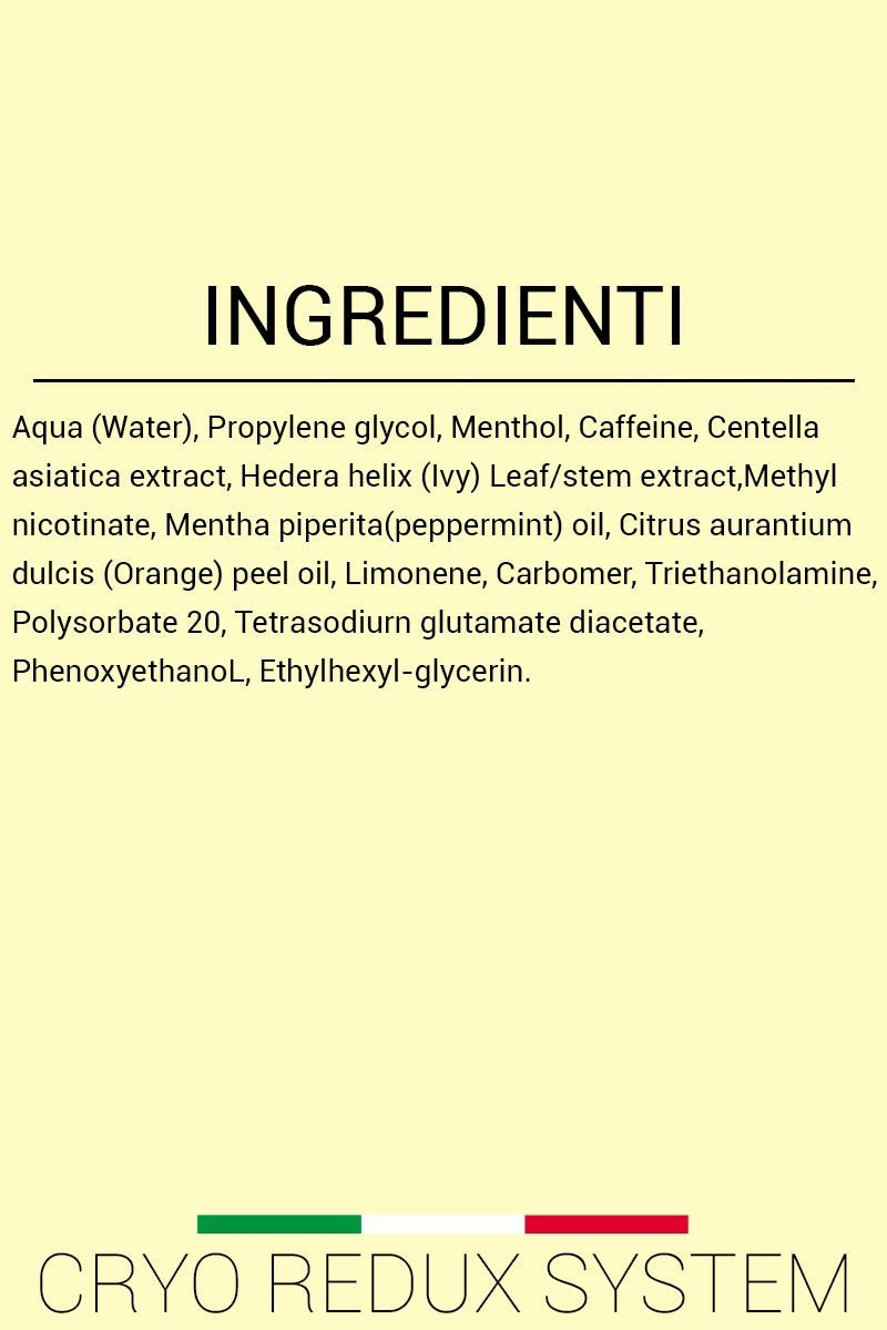 Cryo Redux System Gel Unisex 200 ml - FGM04 - CREME DRENANTI - fgm04