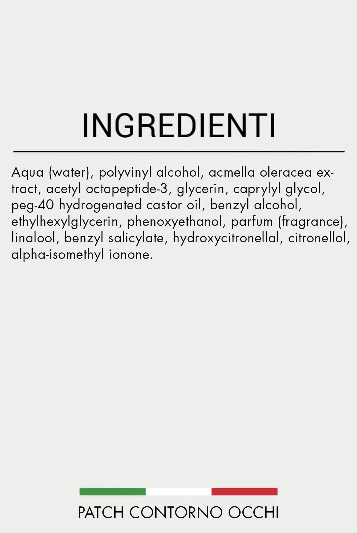 Patch Contorno Occhi - FGM04 - CREME VISO - fgm04