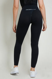 Leggings CALIPSO Nero Costine - FGM04 - P231
