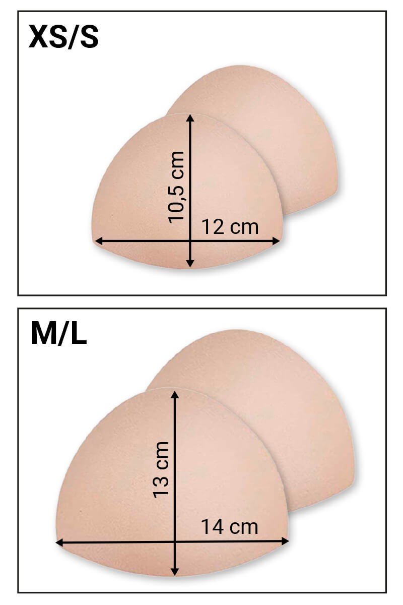 Coppette Imbottite per Top - FGM04 - Maglie e Top - fgm04